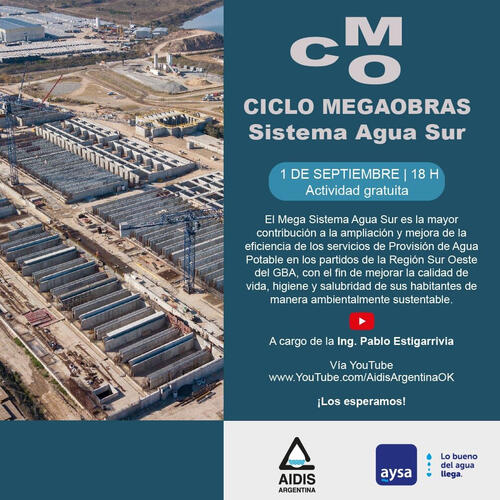 AIDIS - CICLO MEGAOBRAS- SISTEMA AGUA SUR