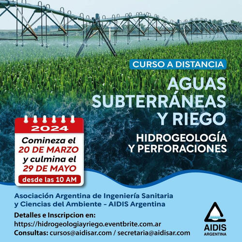 AIDIS - Curso Aguas Subterráneas y Riego