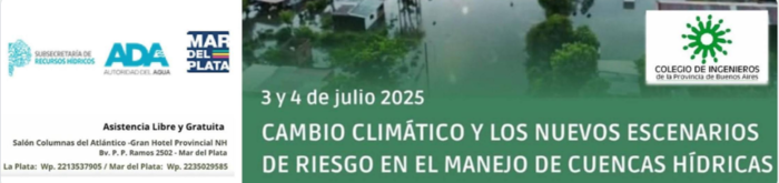 Cambio climático y gestión hídrica: un desafío urgente en la agenda de la ingeniería