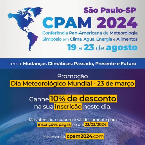 Conferencia Meteorológica Panamericana - CPAM 2024