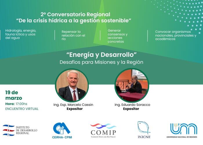 Conversatorio Regional "De la crisis hídrica a la gestión sostenible”