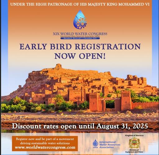 Early-Bird Registration Now Open: XIX World Water Congress