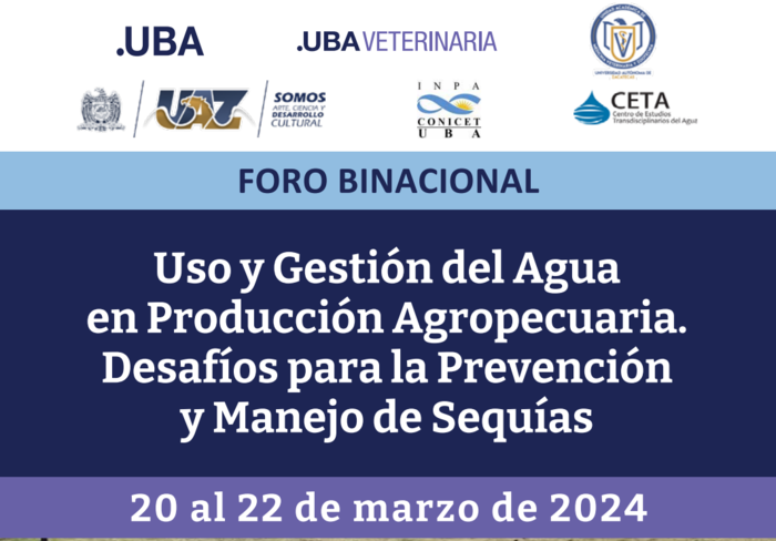 Foro Binacional Uso y Gestión del Agua