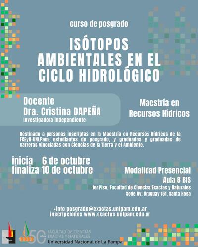 ISÓTOPOS AMBIENTALES EN EL CICLO HIDROLÓGICO