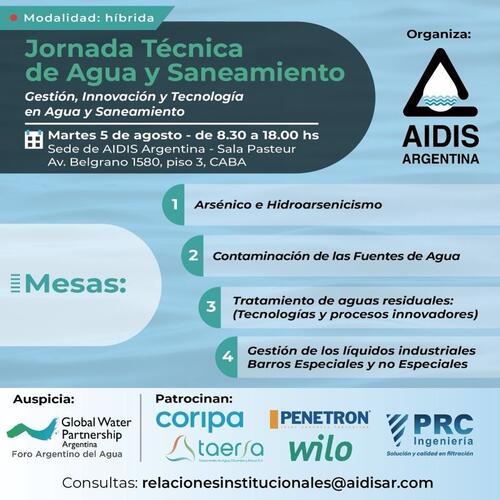 JORNADA TECNICA DE AGUA Y SANEAMIENTO