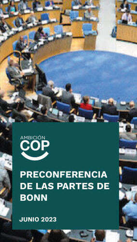 La PreCOP en Bonn: vigilando el camino para la acción climática mundial antes de la COP28