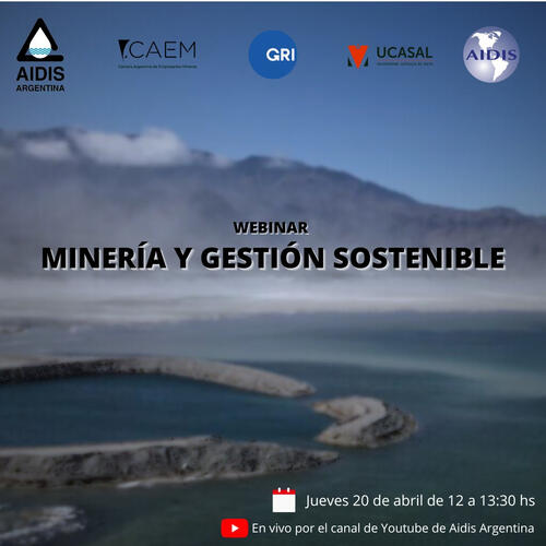 MINERIA Y GESTION SOSTENIBLE (WEBINAR)