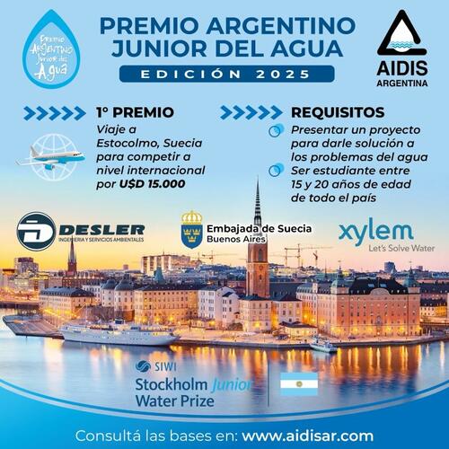 Premio Argentino Junior del Agua 2025