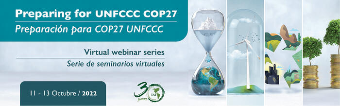 Preparación para la COP27 UNFCCC - EVENTOS PARALELOS VIRTUALES 