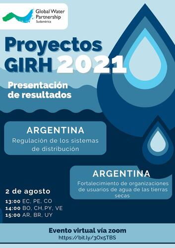 Presentación de resultados de los Proyectos GIRH 2021