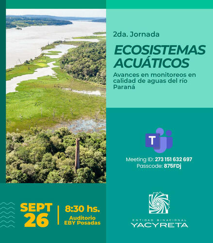 SEGUNDA JORNADA "ECOSISTEMAS ACUÀTICOS"