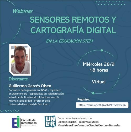 SENSORES REMOTOS Y CARTOGRAFIA DIGITAL - EN LA EDUCACION STEM