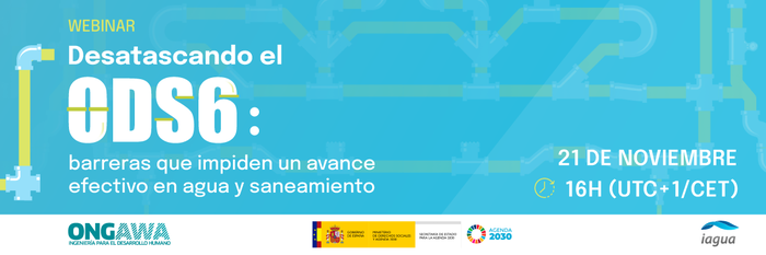 [Webinar 21/11] ONGAWA y Naciones Unidas: Estrategias Clave para Superar los Desafíos del ODS6