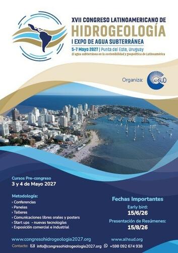 XVII Congreso Latinoamericano de Hidrogeología y la 1ª Exposición Latinoamericana de Aguas Subterráneas