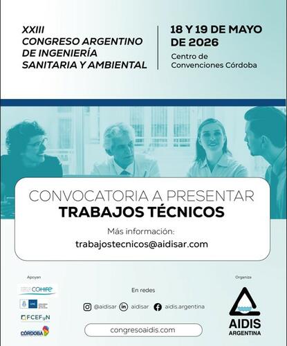 XXIII Congreso Argentino de Ingeniería Sanitaria y Ambiental