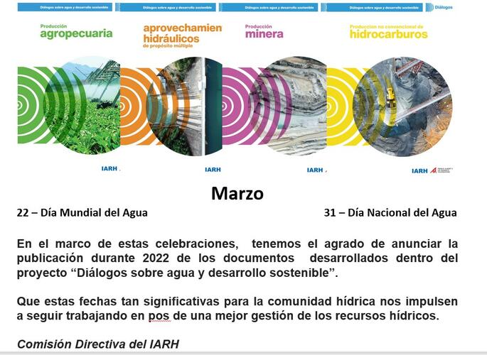 DIA MUNDIAL DEL AGUA - El agua subterránea: un tesoro natural bajo nuestros pies