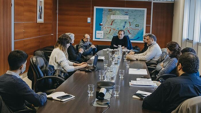 Especialistas del equipo técnico de la Mesa del Agua tuvieron su reunión de planificación