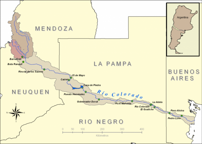 Río Colorado: Inician un estudio clave de oferta y demanda hídrica en la cuenca Interprovincial