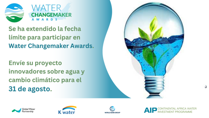 Extensión de la fecha límite: Water Changemaker Awards 2023