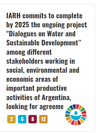 Presencia del IARH en la Conferencia de las Naciones Unidas sobre el Agua 2023 (N. York, 22-24 marzo)