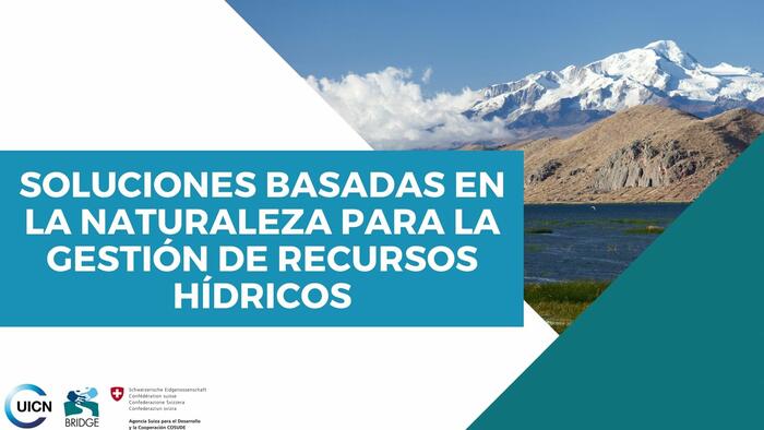 Soluciones Basadas En La Naturaleza Para La Gestión De Recursos Hídricos