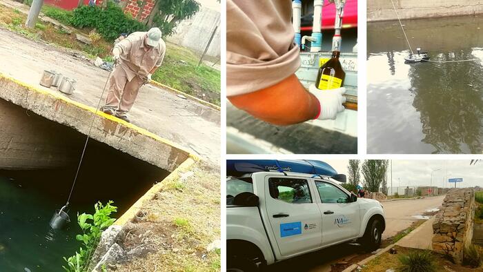 Una nueva campaña para conocer el estado del agua superficial y los sedimentos en la cuenca Matanza-Riachuelo